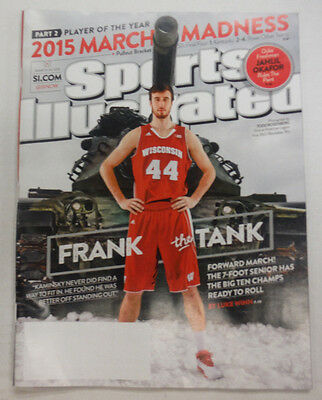 Sports Illustrated Magazine Todd Rosenberg & March Madness March 2015 060315R