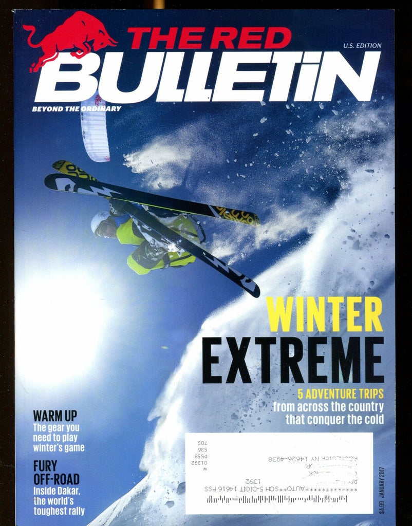 The Red Bulletin Magazine January 2017 Winter Extreme EX w/ML 021417jhe