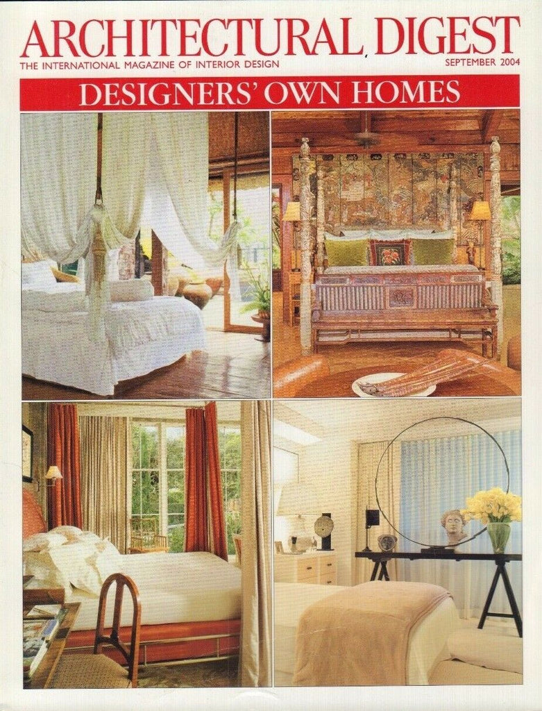 Architectural Digest September 2004 Designers Own Homes Linda Garland 021517DBE3