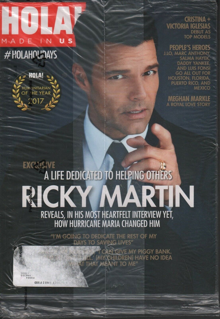 Hola! USA December 2017 January 2018 Ricky Martin J.Lo 080818DBE