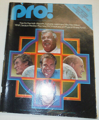 Pro! Magazine Alworth & Ewbank & Leemans 1978-1979 122414R