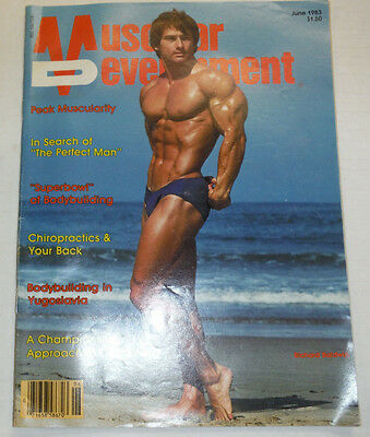 Muscular Development Magazine Richard Baldwin Superbowl June 1983 111814R