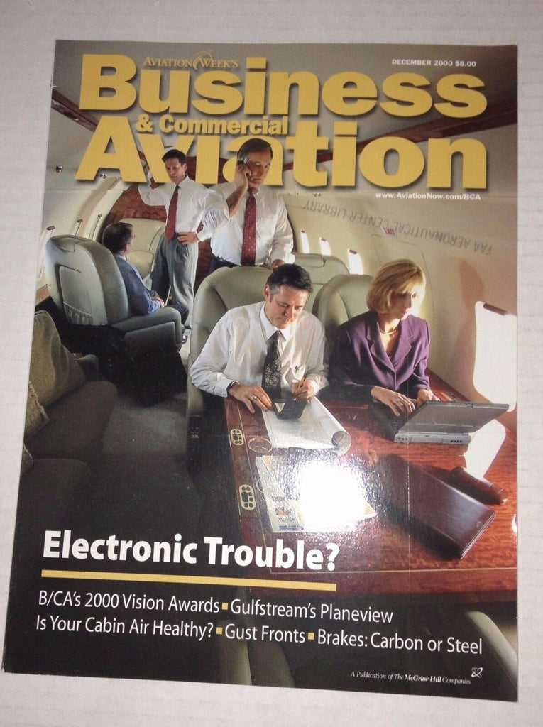 Business & Commercial Aviation Magazine MD Explorers December 2000 FAL 111916RH