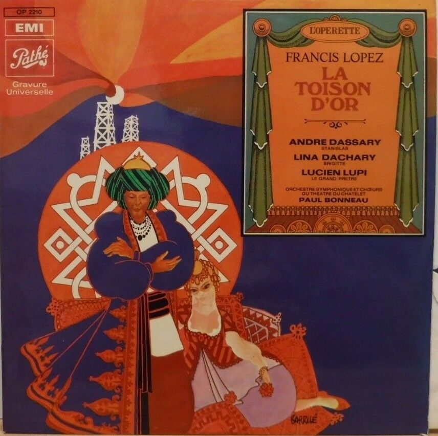 Frandcis Lopez LA Toison D'Or EMI OP 2210 French Import 33RPM 072817DBE