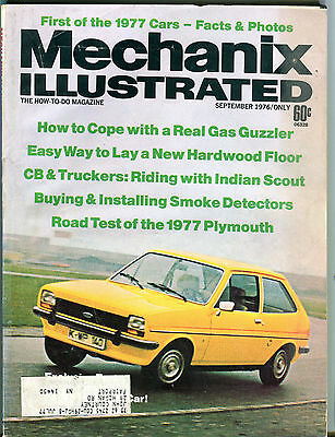 Mechanix Illustrated September 1976 Ford Mini Fiesta VGEX 032116jhe