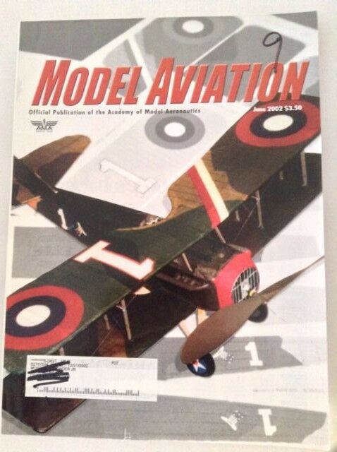 Model Aviation Magazine Powered Airplanes And Gliders June 2002 041417nonrh