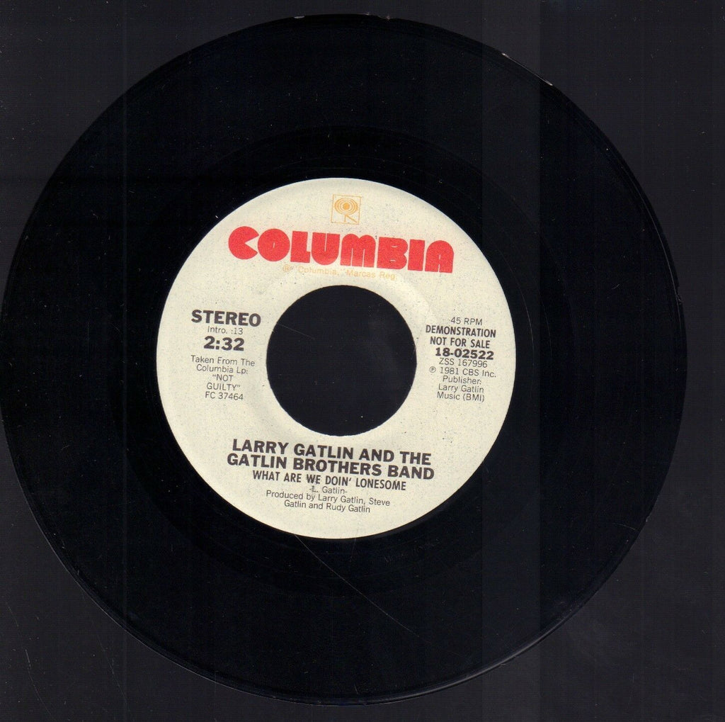 Larry Gatlin and The Gatlin Brothers Band Columbia Rec WLP 45 RPM Vinyl 45AME