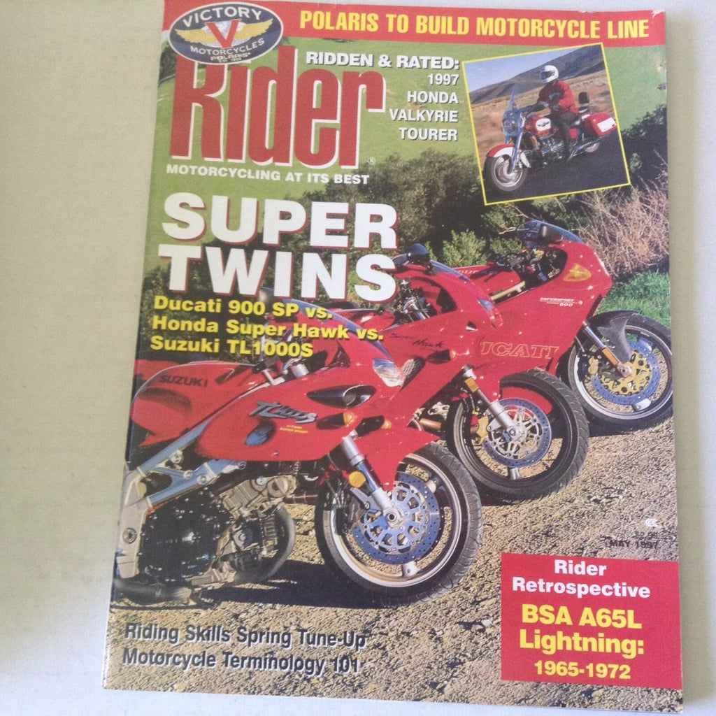 Rider Magazine Ducati 900 Sp Vs Honda Super Hawk May 1997 060117nonrh3