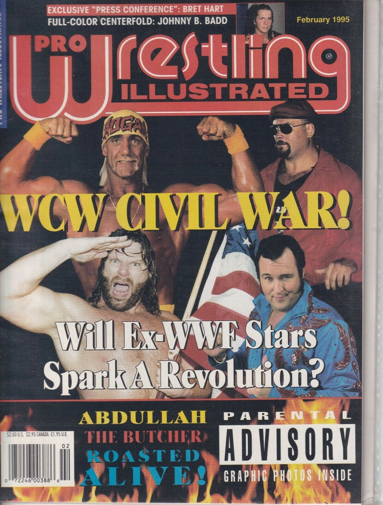Pro Wrestling Illustrated Hulk Hogan The Butcher February 1995 031919nonr