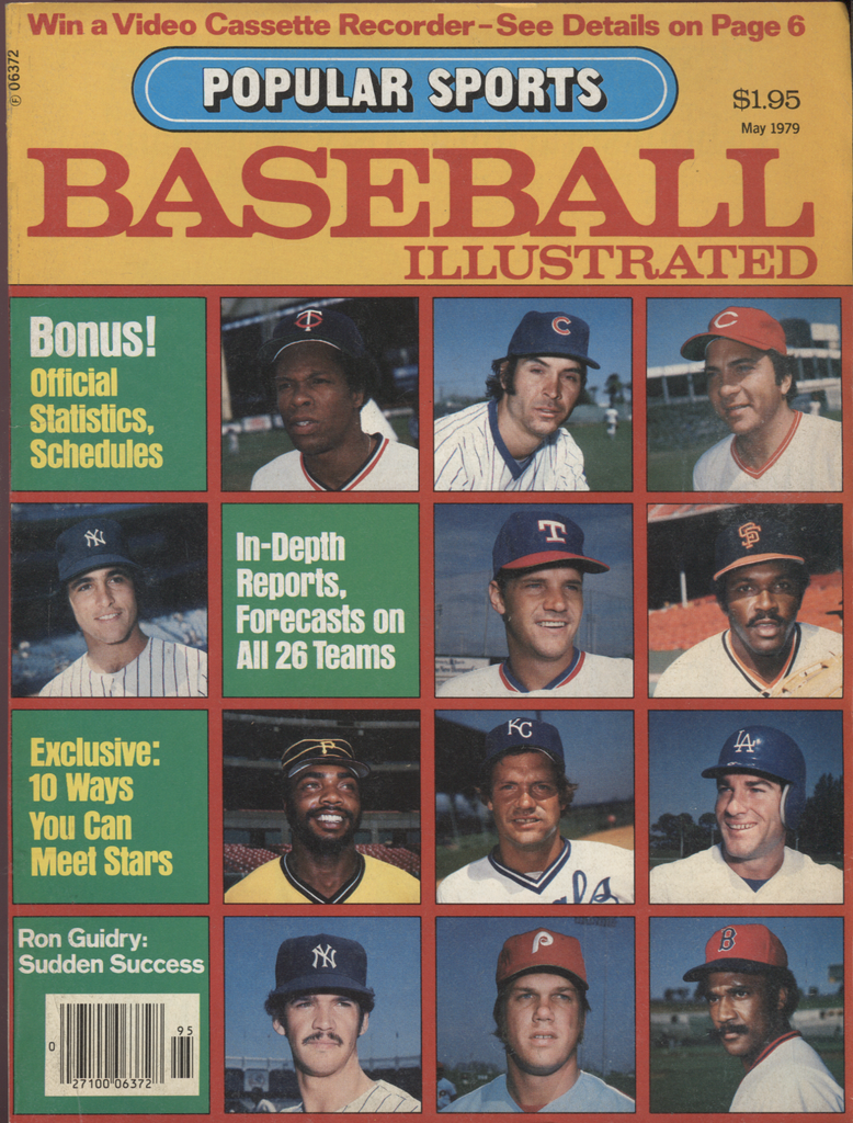 Baseball Illustrated May 1979 Johnny Bench Jim Rice Rod Carew 041020DBE