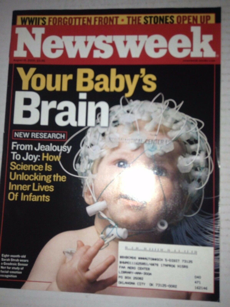Newsweek Magazine Your Baby's Brain Sarah Strub August 15, 2005 FAL 042717nonrh