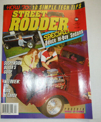 Street Rodder Magazine Deuce Hi-Boy Sedans Suspension Guide April 1988 010215R