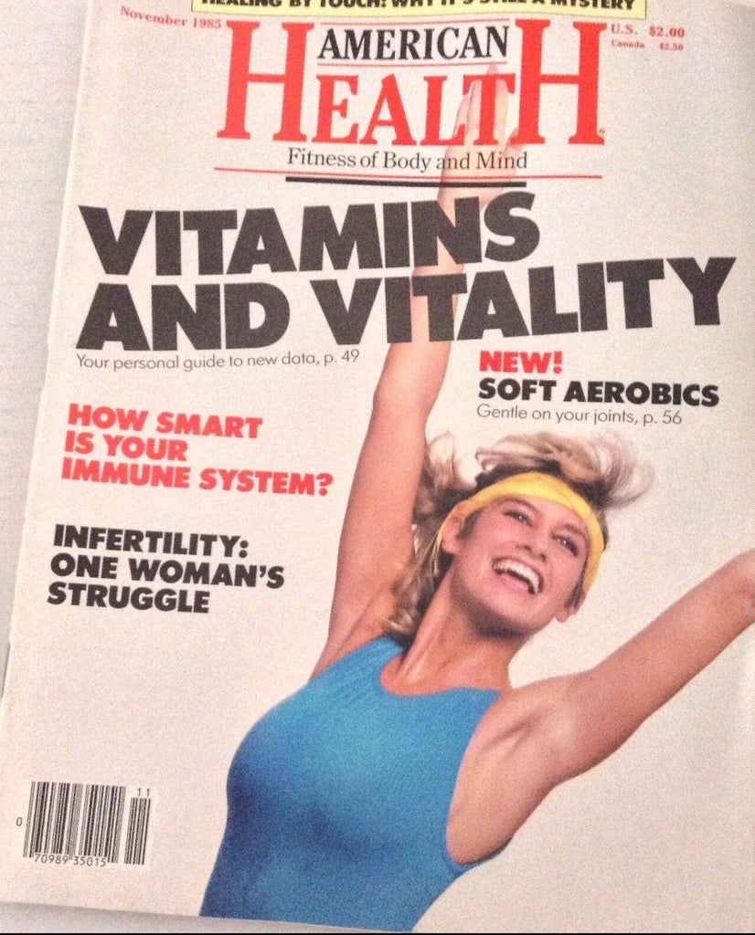 American Health Magazine Vitamins And Vitality November 1985 070517nonrh2