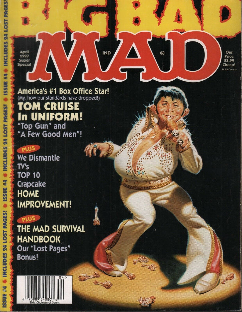 Big Bad Mag Magazine April 1997 Tom Cruise in Uniform 020419AME