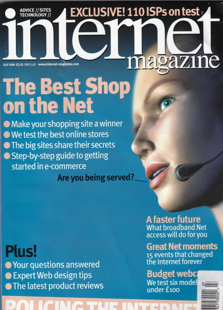 Internet Magazine The Best Shop On The Net July 2000 100919nonr