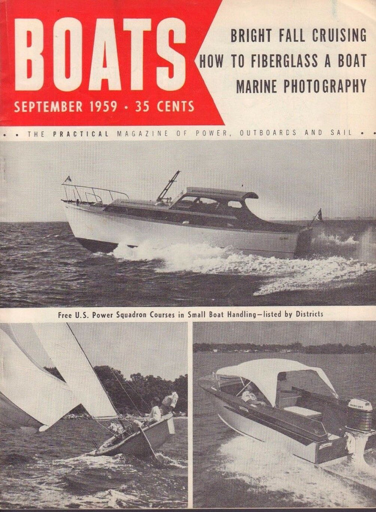 Boats September 1959 Free U.S. Power Squadron 050217nonDBE