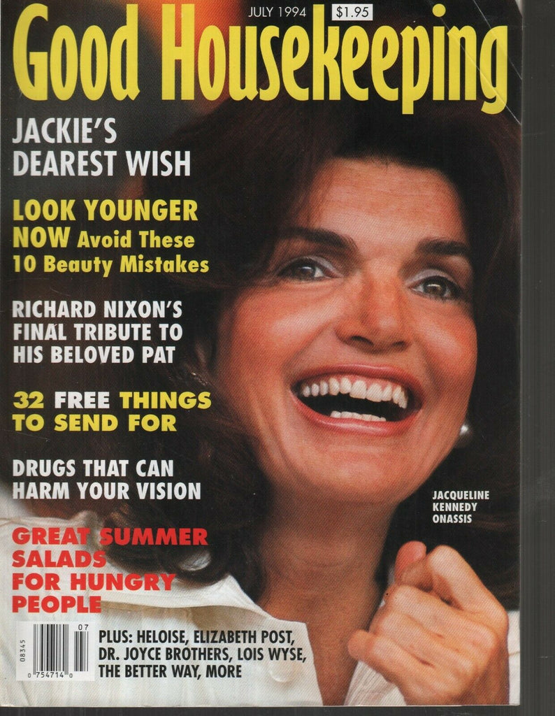 Good Housekeeping July 1994 Jacqeline Jackie Kennedy Onassis 072419AME3