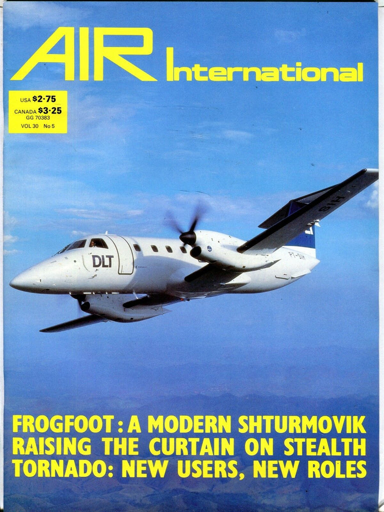 Air International Magazine May 1986 Embraer Brasilia EX No ML 112316jhe