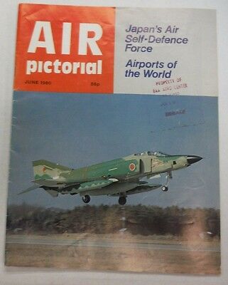 Air Pictorial Magazine Japan's Air Self-Defence Force June 1980 FAL 062315R