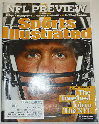Sports Illustrated Magazine Steelers Ben Roethlisberger September 2009 012815R
