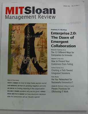 Mit Sloan Magazine Enterprise 2.0 Spring 2006 072115R2