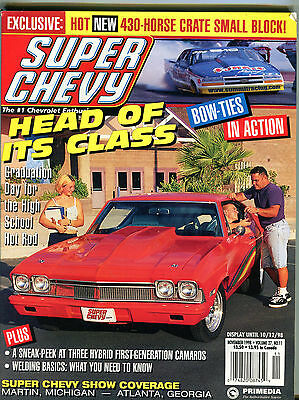 Super Chevy Magazine November 1998 Head Of Its Class Bow-Ties EX 021816jhe
