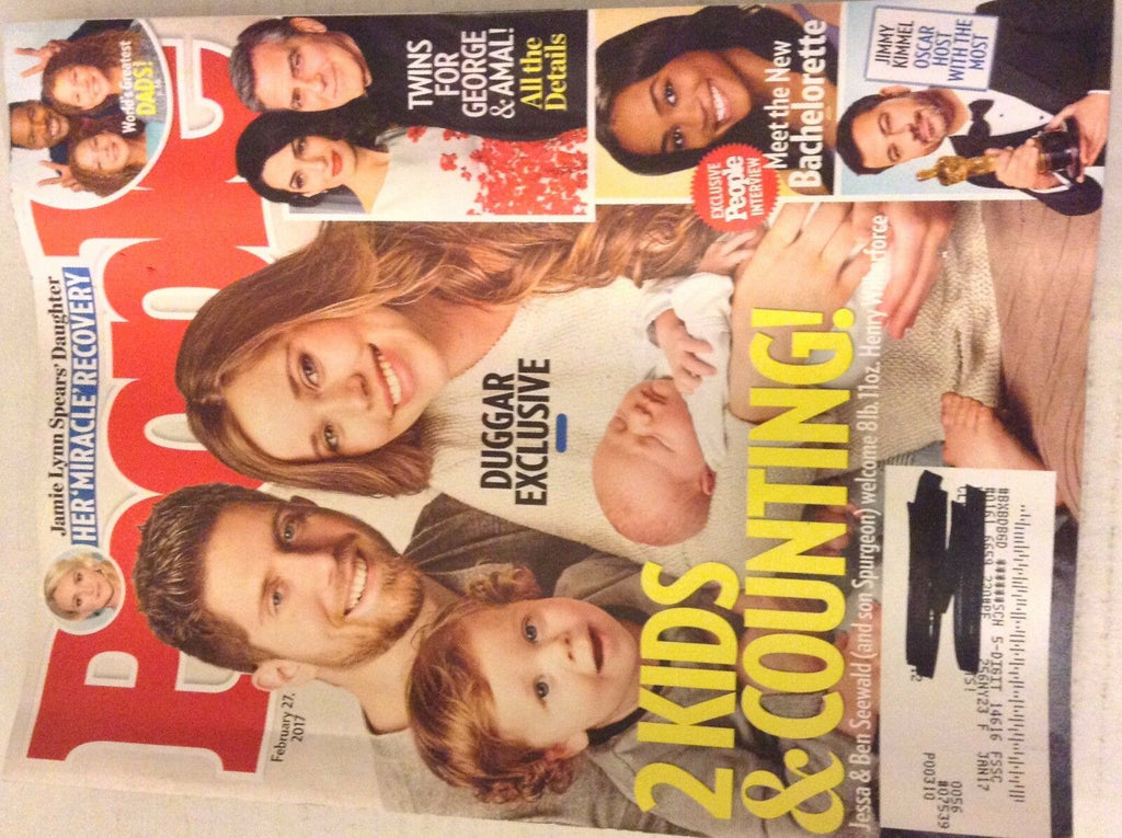 People Weekly Magazine Jessa & Ben Seewald Duggars February 27 2017 042917nonrh2