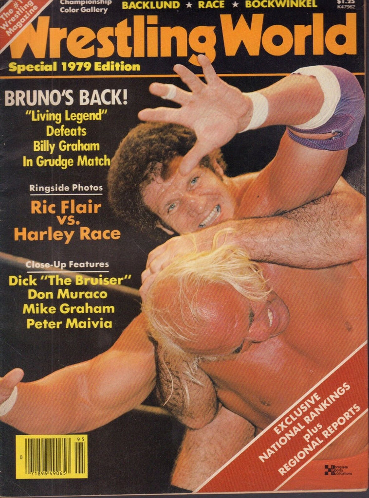 Wrestling World Special 1979 Edition Bruno Sammartino, Ric Flair 040717nonDBE2