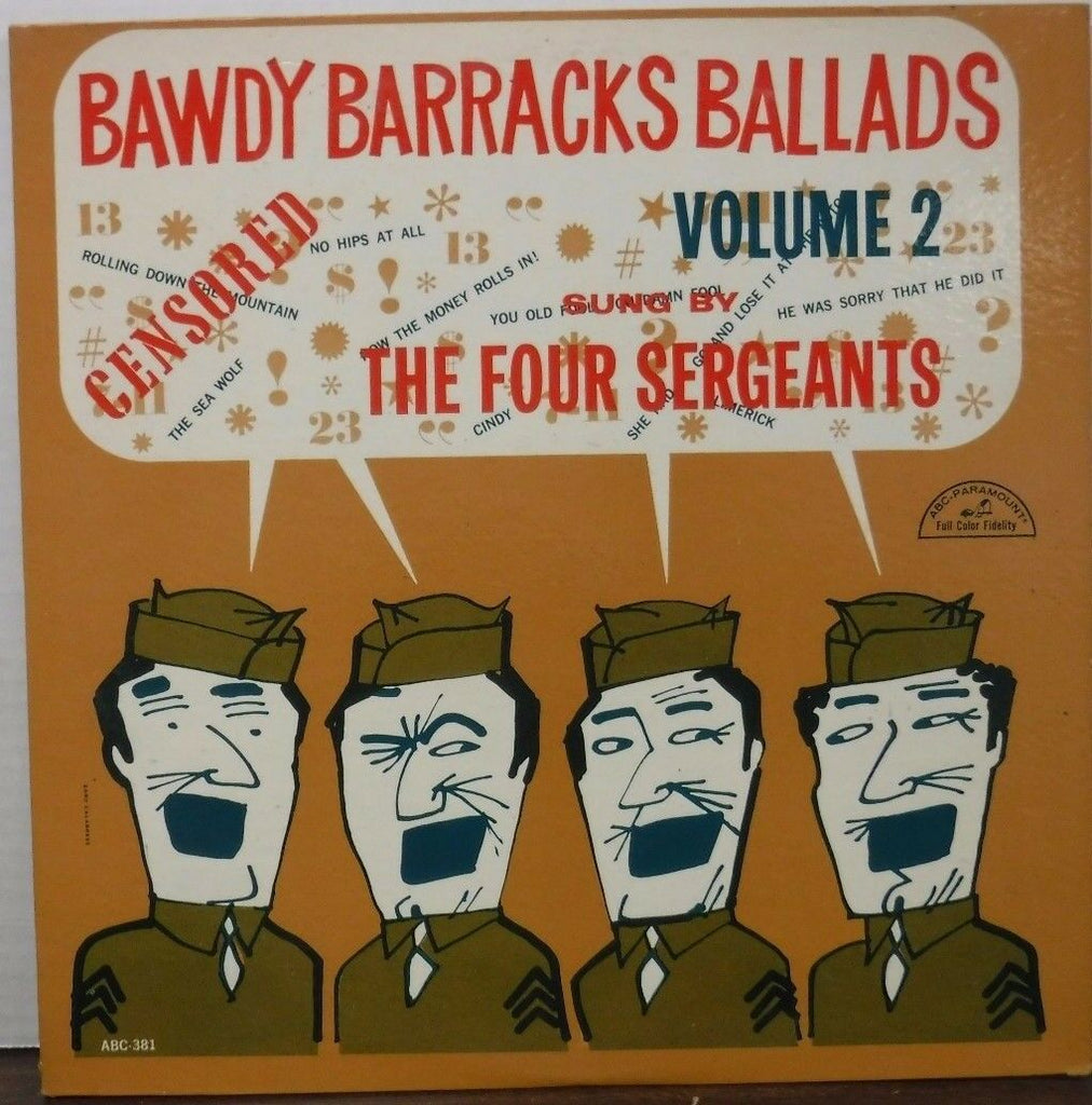 Bawdy Barracks Ballards vol II 33RPM ABC-381 111116LLE#2