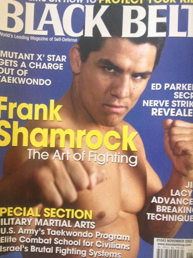 Black Belt Magazine Frank Shamrock Ed Parker November 2002 012619nonrh
