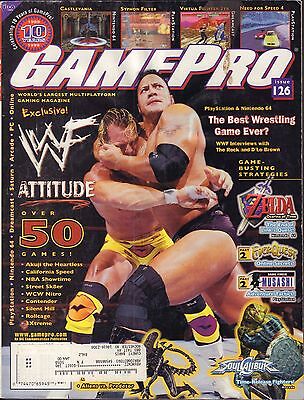 Gamepro March 1999 WWF Games, Soul Calibur w/ML VG 062416DBE
