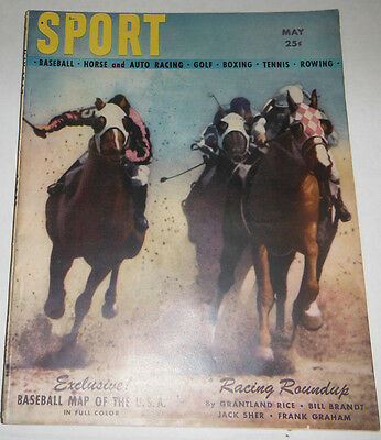 Sport Magazine Bill Brandt & Jack Sher May 1947 NO ML 072814R