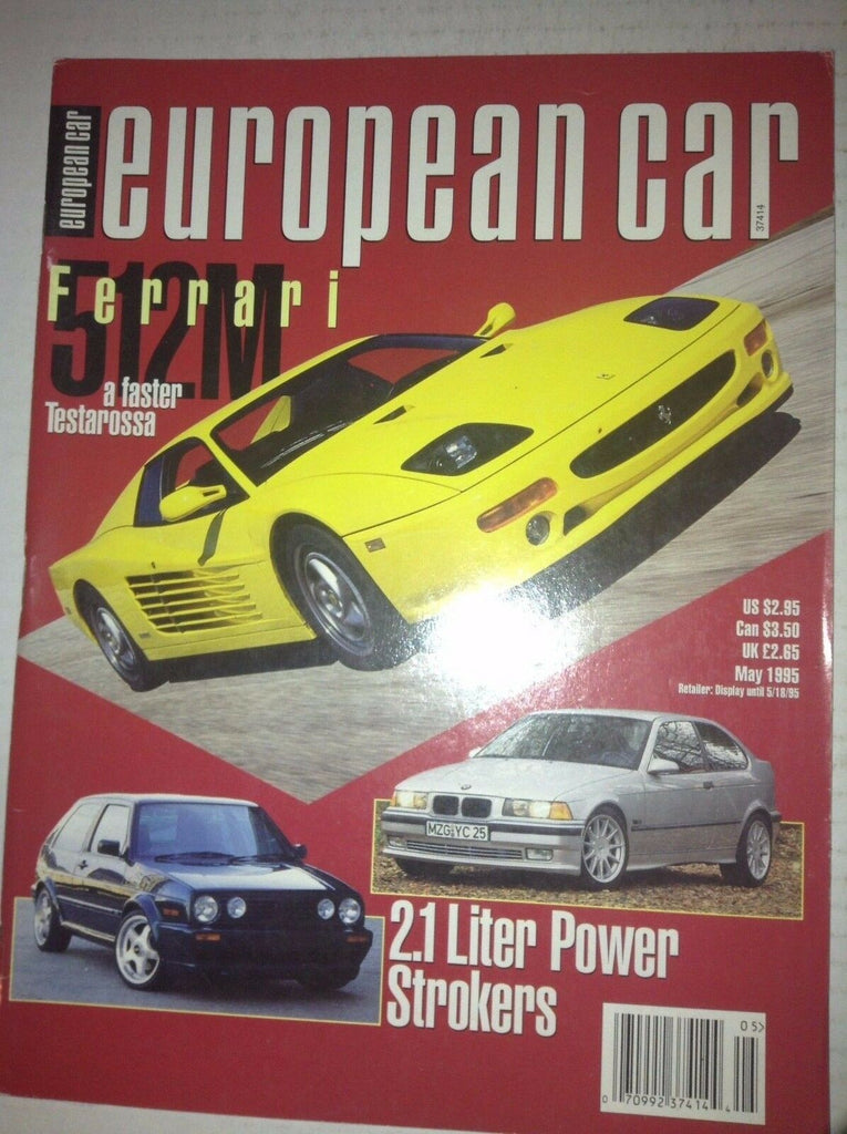 European Car Magazine Ferrari 512M Testarossa May 1995 042217nonrh