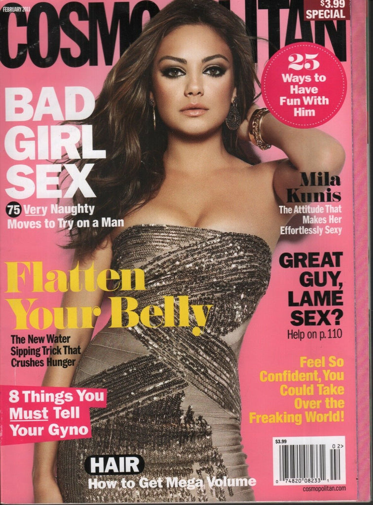 Cosmopolitan Magazine February 2011 Mila Kunis 010418AME