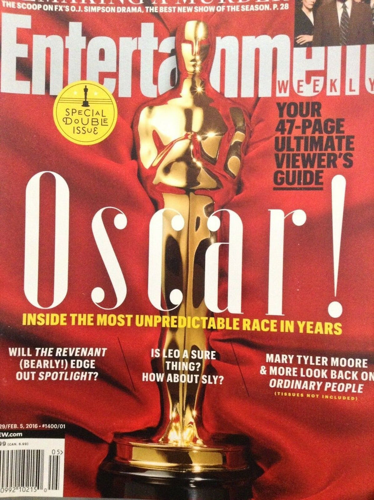 Entertainment Weekly Magazine Inside The Oscar's February 5, 2016 122817nonrh