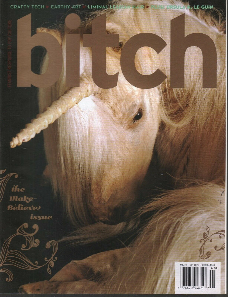 Bitch Feminist Response to Pop Culture Magazine Fall 2010 #48 120519AME