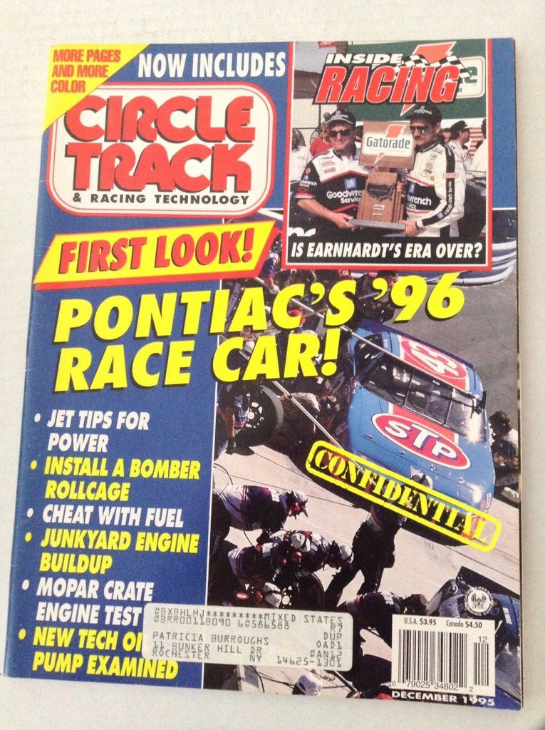 Circle Track Magazine Jet Tips For Power December 1995 040417NONRH