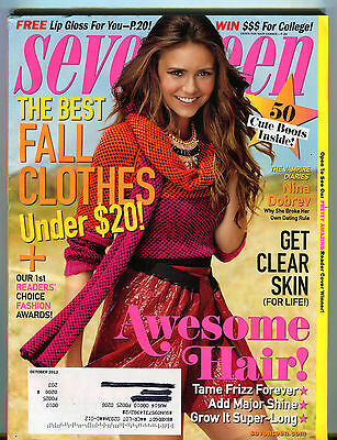 Seventeen Magazine October 2012 Nina Dobrev EX 070616jhe