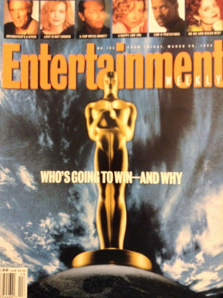 Entertainment Weekly Magazine Grammy Awards March 26, 1993 NO ML 081218nonrh
