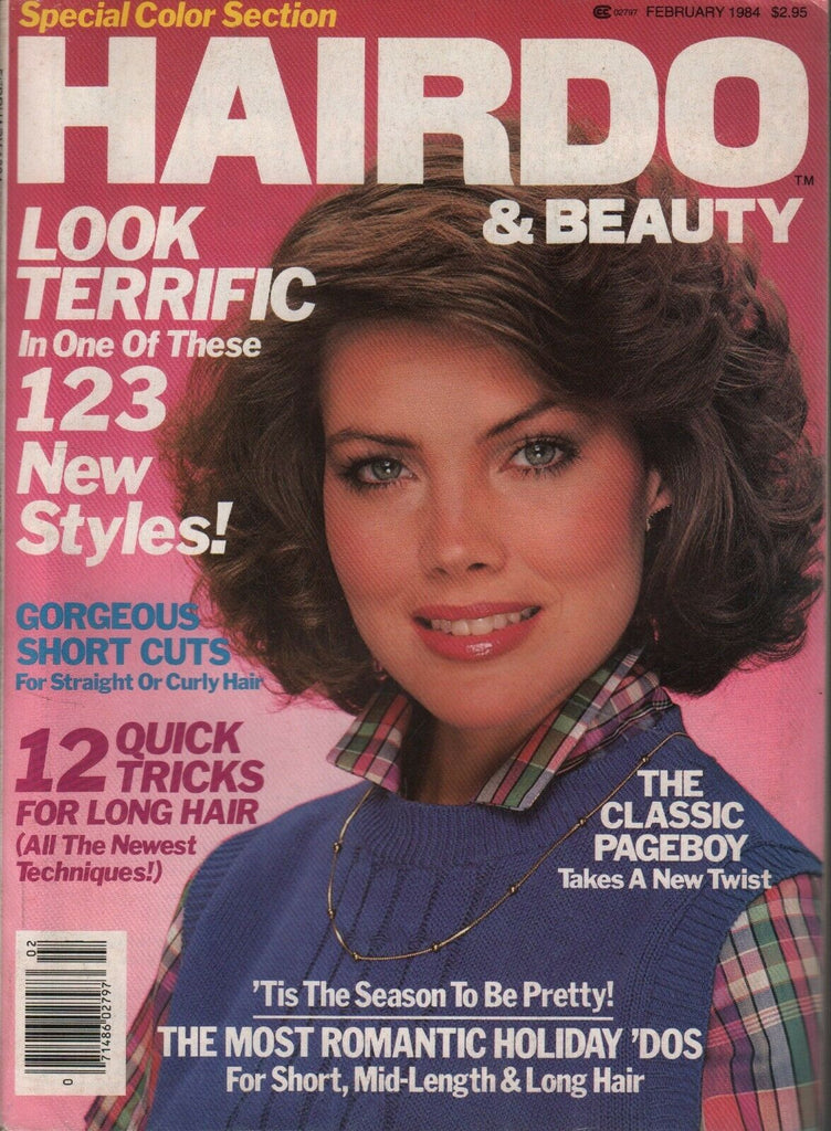 Hairdo & Beauty February 1984 Vintage Hairstyle Magazine 072619AME2