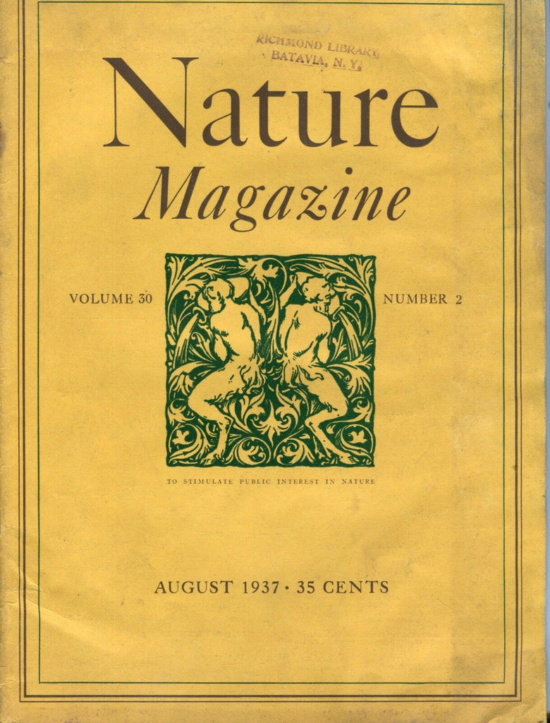 Nature Magazine August 1937 GD 042717nonjhe