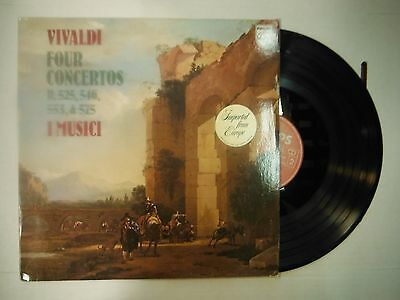 33 RPM Vinyl Vivaldi Four Concertos R. 525, 546, 553, & 575 9500 439 120814KME