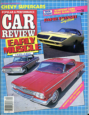 Car Review Magazine December 1985 Early Muscle 1960-1964 EX 012816jhe