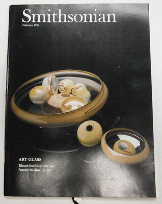 Smithsonian Magazine Glass Art Blown Bubbles February 1992 061215R