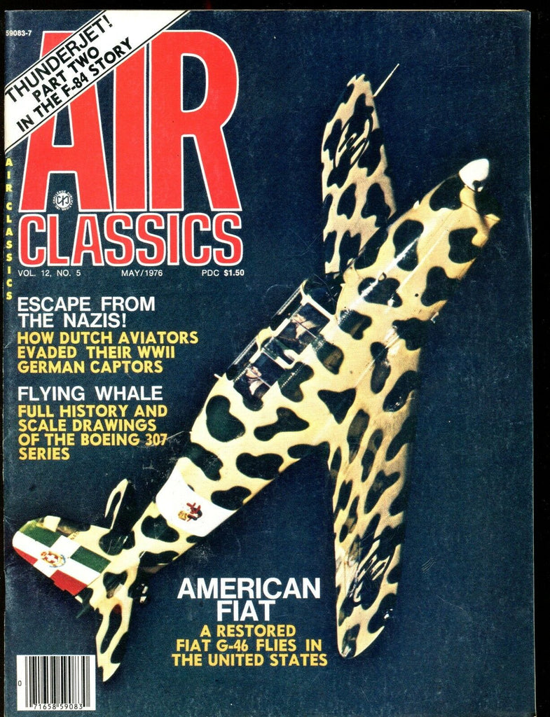 Air Classics Magazine May 1976 American Fiat EX No ML 120816jhe