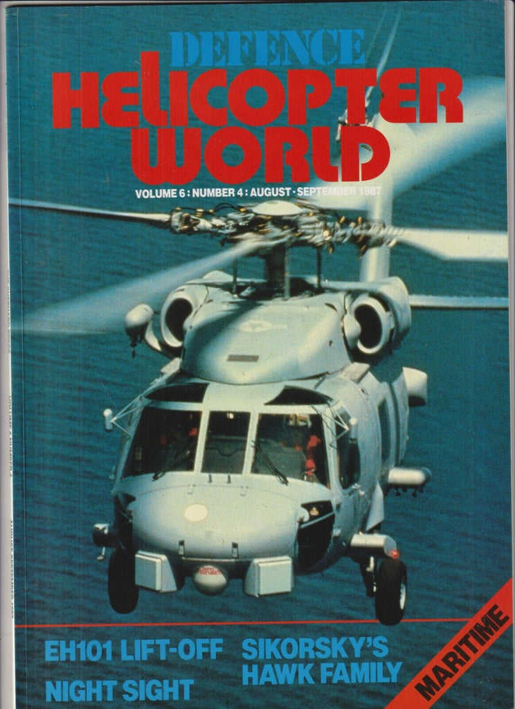 Defence Helicopter World EH101 Lift-off & Sikorsky Aug/Sept 1987 040420nonrh