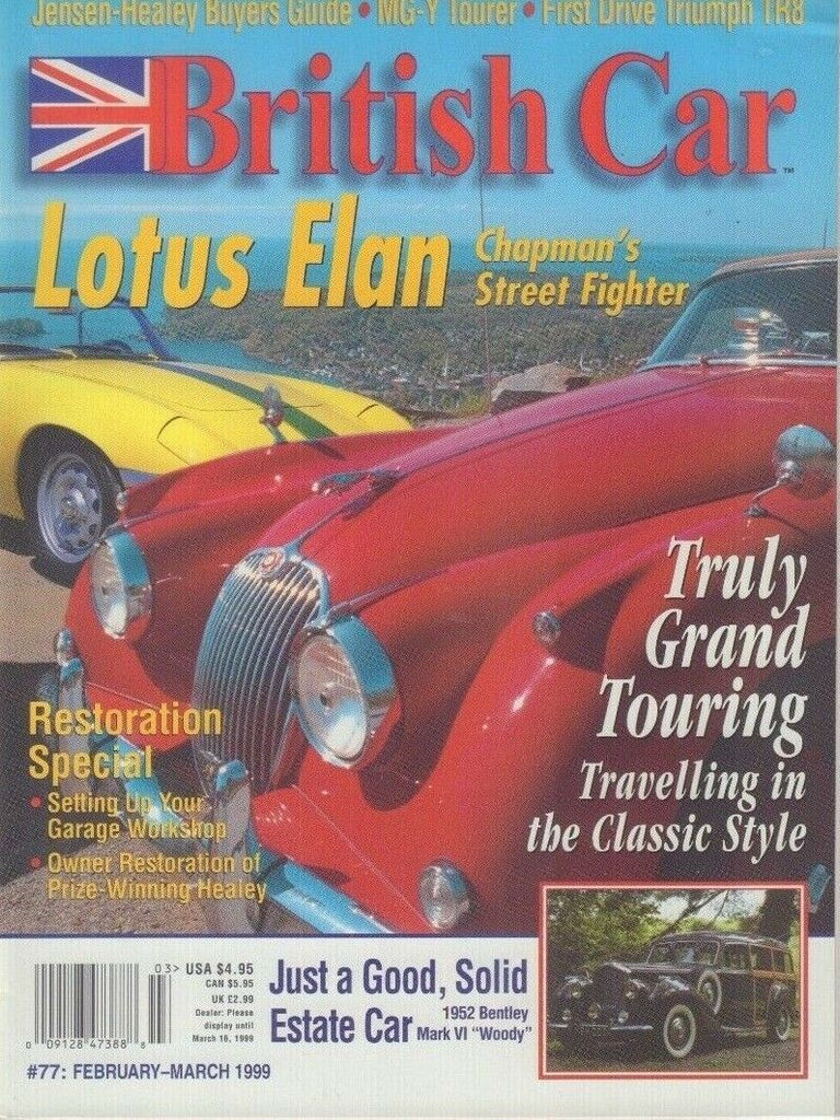 British Car Magazine Lotus Elan Grand Chapman's Street Feb/March 1999 011818nonr