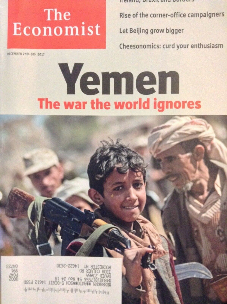 The Economist Magazine Yemen The World Ignores December 8, 2017 041918nonrh