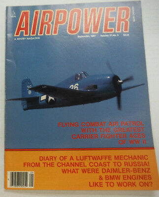 Airpower Magazine Combat Air Patrol & Luftwaffe September 1987 050415R