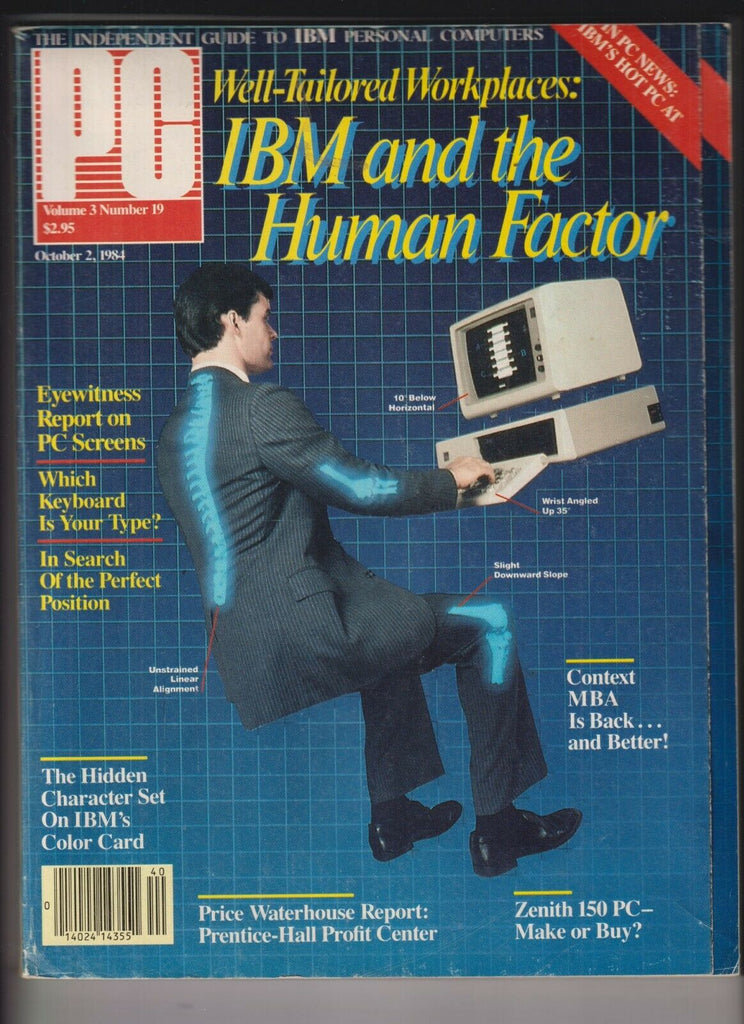 PC Mag Price Waterhouse Report IBM & Human Factor October 2, 1984 120719nonr